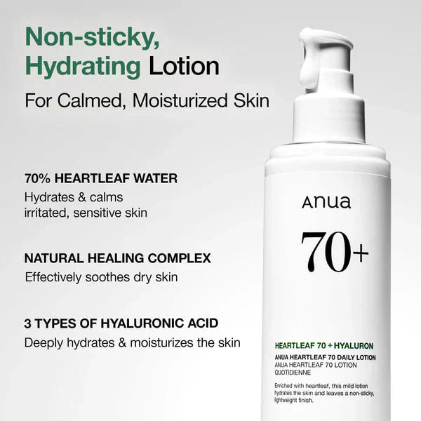 Heartleaf 70% Daily Lotion