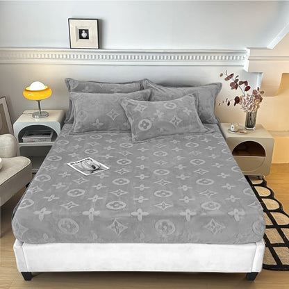 MonoFloral Milk Velvet Bedding
