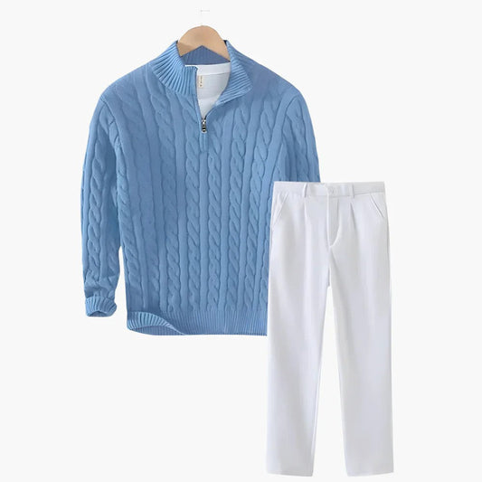 Paseo por la Riviera — Outfit de Invierno / Primavera