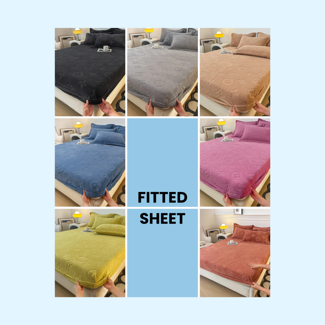 MonoFloral Milk Velvet Bedding