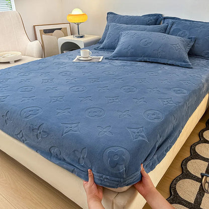 MonoFloral Milk Velvet Bedding